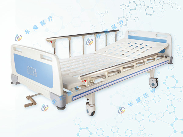 D5 ABS床頭單搖護(hù)理床（沖孔床面、帶輪子、護(hù)欄）.jpg